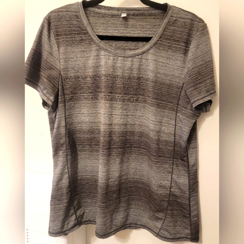 Workout T-Shirt, Moisture Wicking, Quick Dry Fabric